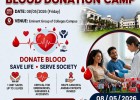 Blood Donation Camp – Join Us & Save Lives ❤️